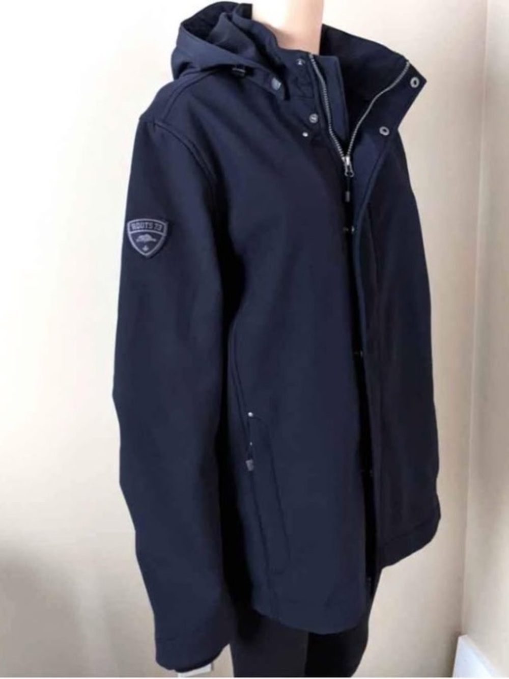 Roots Lined Hooded Performance Jacket, men’s medium